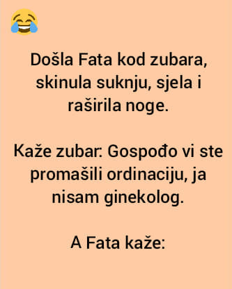 VIC DANA: Fata kod zubara