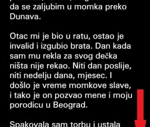 “Dogodilo se da se zaljubim u momka preko Dunava”